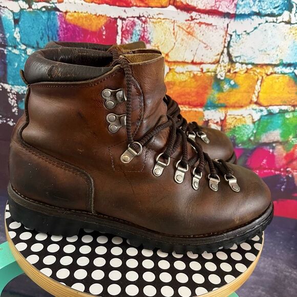 Vintage 70's Red Wing Irish Setter Sport Mountain Hiking Boots Size 8.5 EE Wide - Picture 1 of 10